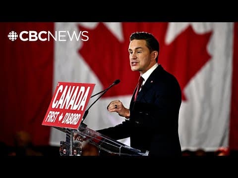 YouTube thumbnail for Poilievre's message for Americans