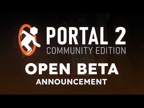 YouTube thumbnail for Portal 2: Community Edition goes open beta on April 17