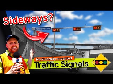 YouTube thumbnail for New here?  Ever wonder why stop lights in Texas/Florida are turned sideways (horizontally).