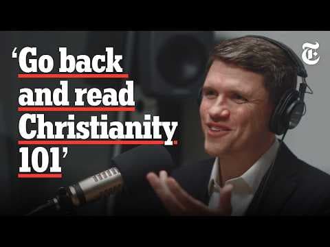 YouTube thumbnail for TIL about Texas representative James Talarico who is very open about being a progressive Christian and is running for Senate