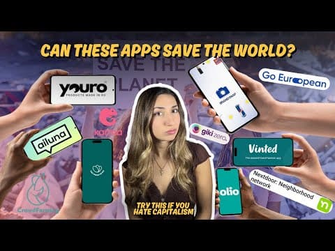 YouTube thumbnail for I Tried the Most Popular Eco & Ethical Apps: Here's What Worked