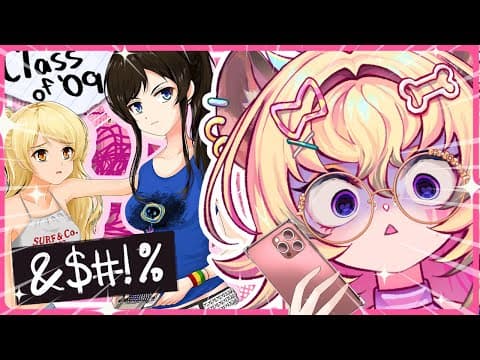 YouTube thumbnail for Poma Pom does a blind playthough of Class of '09.