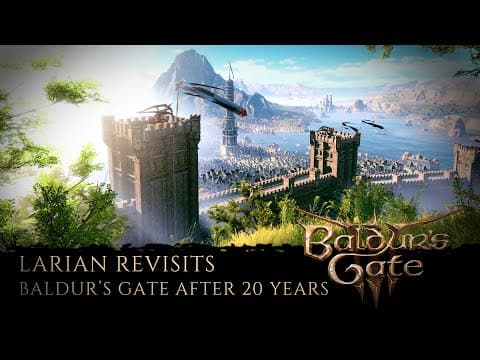 YouTube thumbnail for Baldur’s Gate 3: Returning to the city after 20 years