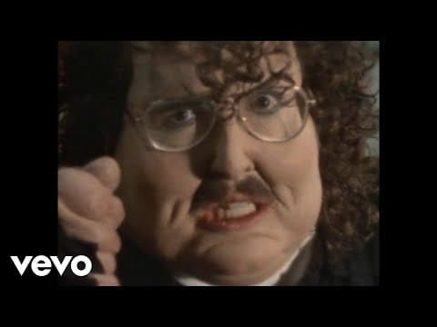 YouTube thumbnail for "Weird Al" Yankovic - Fat (1988)
