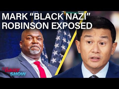 YouTube thumbnail for I looooove this kind of stuff. Story on politician's megachurch  pastoring & media preferences (the daily show coverage, since this crap still hits heavy)