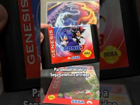 YouTube thumbnail for Sonic 3 movie game(?)