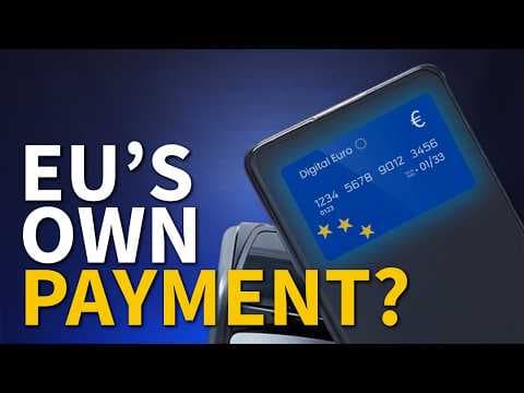 YouTube thumbnail for Digital Euro - A payment system made in Europe?