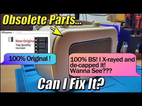 YouTube thumbnail for Fixing A KS Jive DAB Radio then THIS happens! I Proved they were LIARS!