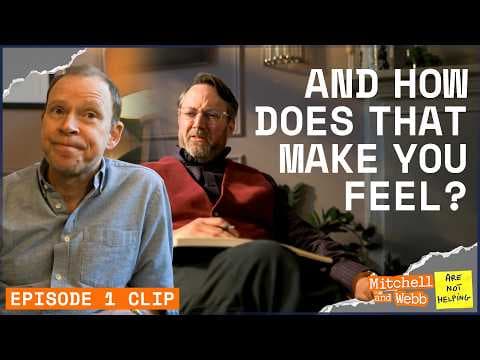YouTube thumbnail for Therapist (Mitchell & Webb)