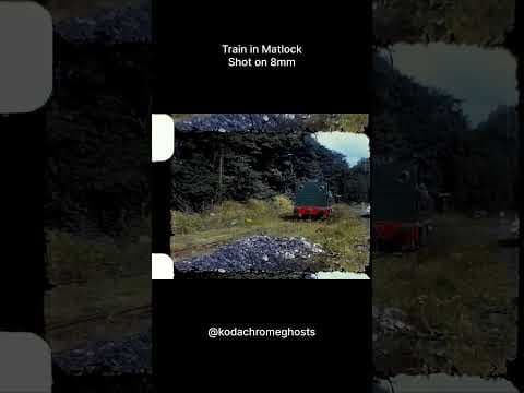 YouTube thumbnail for Vintage footage of a little steam train in Matlock