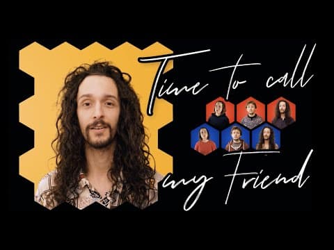 YouTube thumbnail for Time To Call My Friend (feat. Clara Lucas) – Hear Between The Lines (Official Music Video)