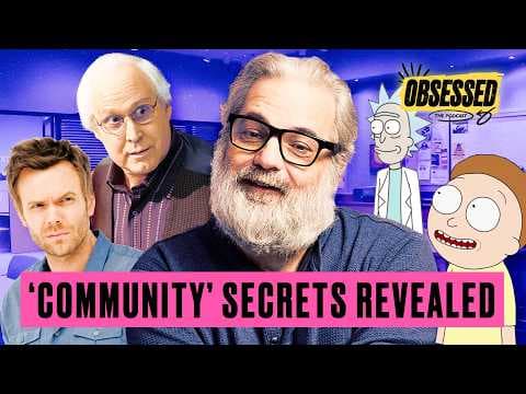 YouTube thumbnail for Dan Harmon on ‘Community’ Movie, ‘Rick and Morty’ Drama and More | Obsessed: The Podcast