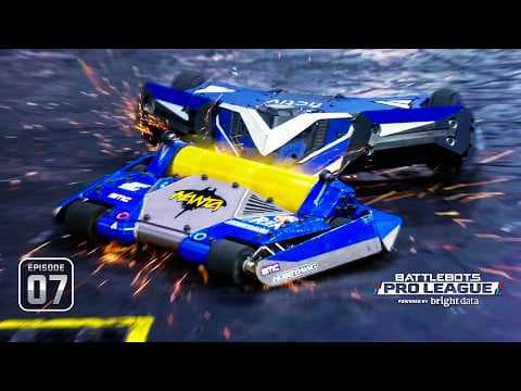 YouTube thumbnail for Is This The New King Of Battlebots? | Battlebots Pro League Episode 7