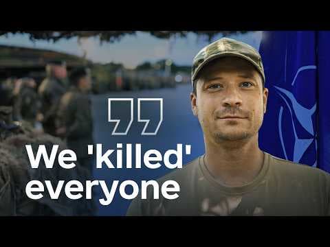 YouTube thumbnail for The Ukrainian drone pilots behind NATO's drill failure (YouTube)