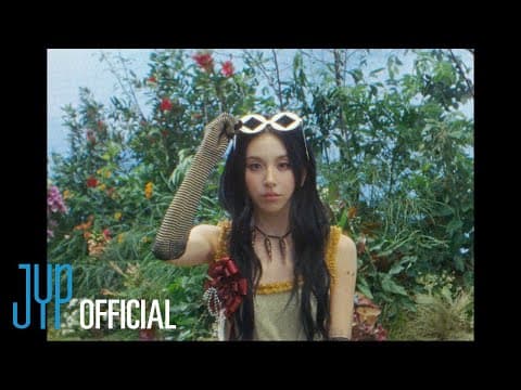 YouTube thumbnail for CHAEYOUNG “SHOOT (Firecracker)” M/V