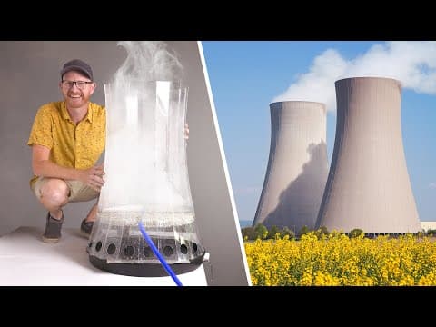 YouTube thumbnail for Why Are Cooling Towers Shaped Like That? [19:48]