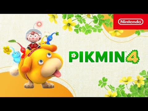YouTube thumbnail for Pikmin 4 — Overview Trailer — Nintendo Switch