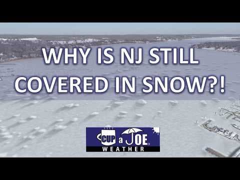 YouTube thumbnail for ❄️NJ's snowpack is once in a GENERATION. Here's why.