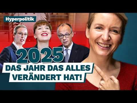 YouTube thumbnail for Der Absturz von Merz & das Comeback der Linken: Jahresrückblick 2025 mit Ines Schwerdtner!