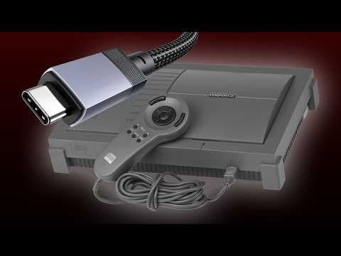 YouTube thumbnail for Running the Philips CD-i off USB-C... because why not? [MattKC; 17:10]