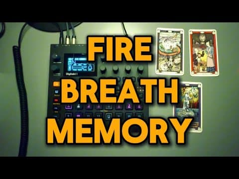 YouTube thumbnail for Fire, Breath, and Memory - A Digitakt II Jam