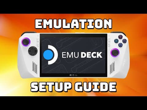 YouTube thumbnail for EmuDeck for Windows is Here! Emulation Starter Guide