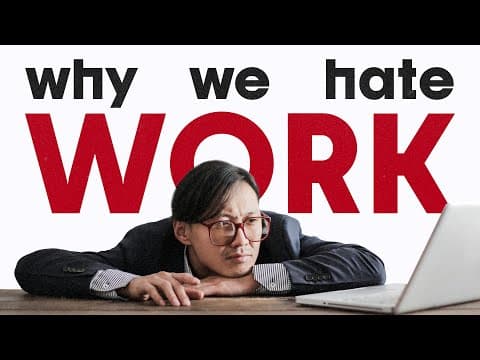 YouTube thumbnail for Why We Hate Work: David Graeber and a Better Future for All