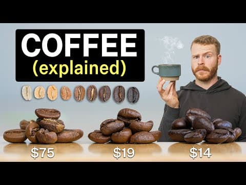 YouTube thumbnail for Are you buying the right Coffee Beans? (Beginner's Guide to Coffee) | Ethan Chlebowski