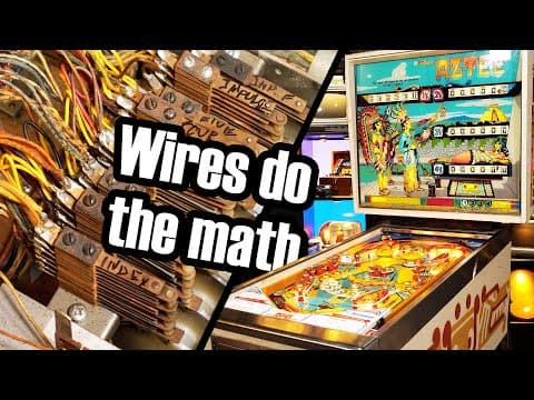 YouTube thumbnail for Old pinball machines are amazingly complex - Technology Connections