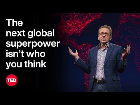 YouTube thumbnail for The Next Global Superpower Isn't Who You Think | Ian Bremmer | TED