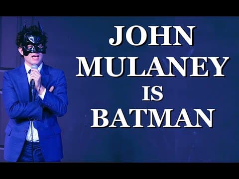 YouTube thumbnail for Batman Mulaney
