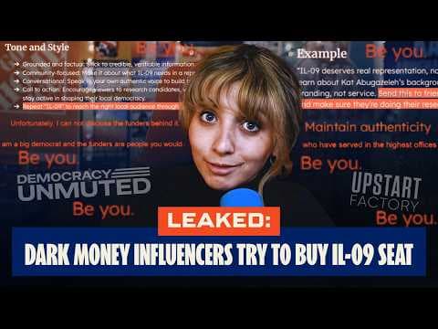 YouTube thumbnail for We Tied in the Polls… Then An Influencer Smear Campaign Started | Kat Abughazaleh For Illinois