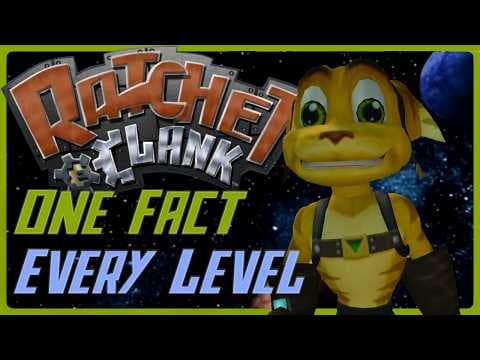 YouTube thumbnail for 1 Fact for Every Level in Ratchet & Clank (2002) [bordplate; 11:17]
