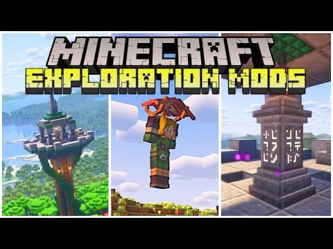 YouTube thumbnail for This Week I got 5 Exploration Mods with Addons
