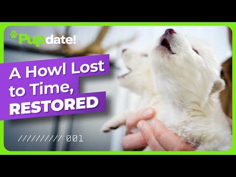 YouTube thumbnail for The First Dire Wolf Howl in Over 10,000 Years