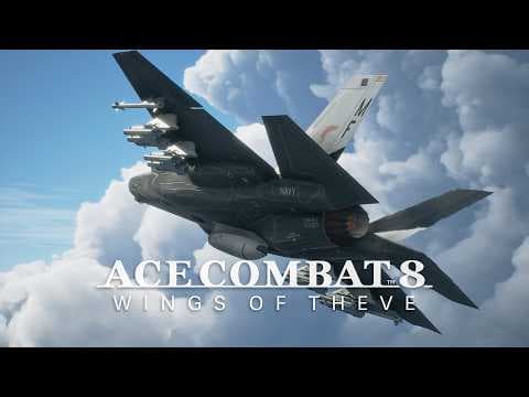 YouTube thumbnail for ACE COMBAT 8 The Art of Aircraft Trailer