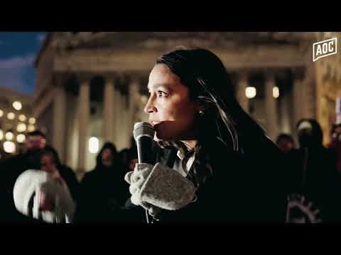 YouTube thumbnail for AOC's Speech at NY Rally with Federal Workers | Alexandria Ocasio-Cortez [12:00]
