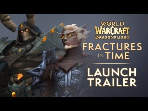 YouTube thumbnail for Fractures in Time launch trailer