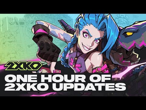 YouTube thumbnail for Every Gameplay Update We’ve Made in the Last 6 Months | March 2025 Dev Update - 2XKO