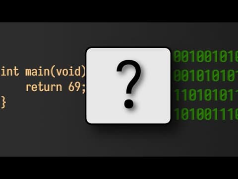 YouTube thumbnail for Let's Create a Compiler (Pt.1) - YouTube