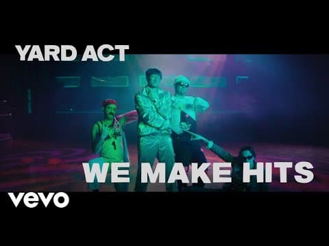 YouTube thumbnail for Yard Act - "We Make Hits"