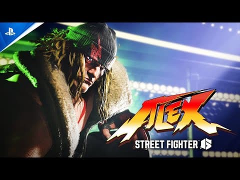 YouTube thumbnail for Street Fighter 6 - Alex Teaser