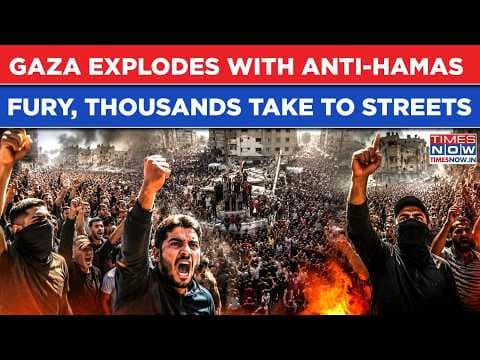 YouTube thumbnail for gaza protests hamas