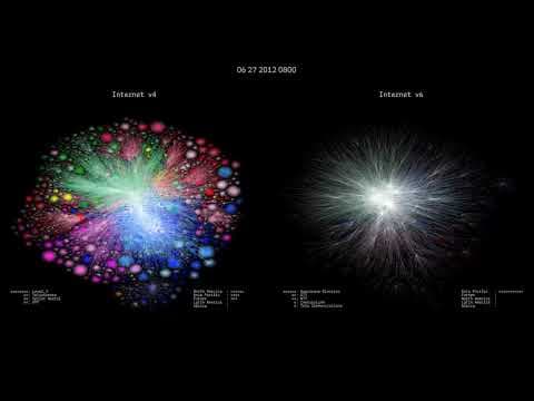 YouTube thumbnail for The internet is physically beautiful when you map it (?)