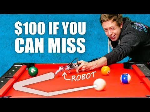 YouTube thumbnail for Automatic robotic pool stick