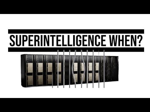 YouTube thumbnail for Time Until Superintelligence: 1-2 Years, or 20? Something Doesn't Add Up