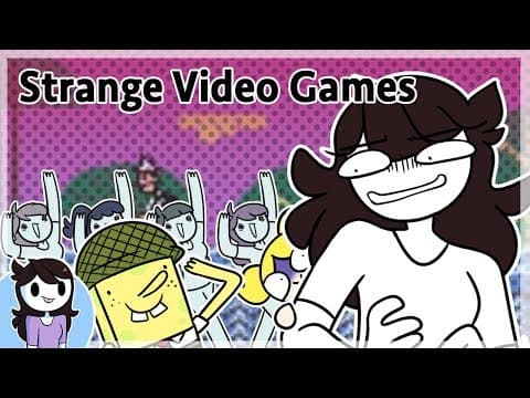 YouTube thumbnail for Strange Video Games I Played as a Kid