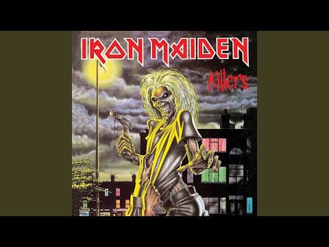 YouTube thumbnail for Iron Maiden - killers (title track from the album)