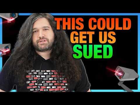 YouTube thumbnail for "We Could Get Sued for This" - GamersNexus goes deep with the privacy violations and overreach of modern consumer electronics, including Smart TVs, other devices,  and how they record your voice.