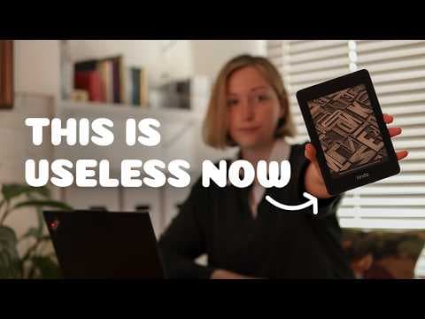 YouTube thumbnail for Amazon stopped supporting your Kindle, now what?